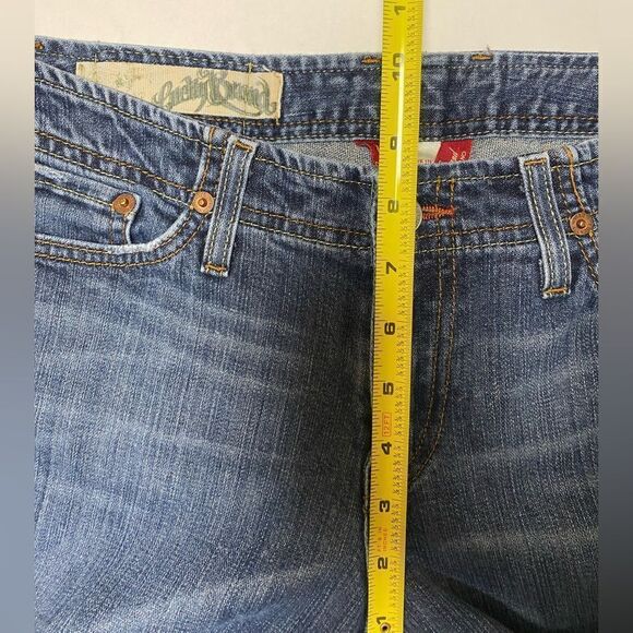 Lucky Brand Women’s Blue Flared Vintage Y2K Wonder Jean Sz 6/28 - Picture 5 of 15